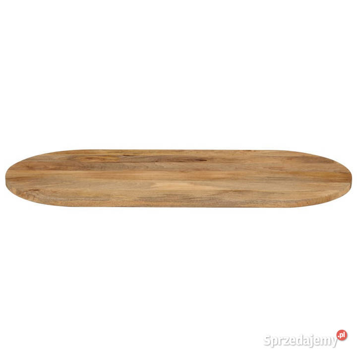 Blat stołu 140x60x38 owalny lite drewno mango Warszawa