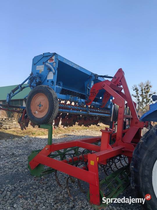 Agregat uprawowo siewny 3 m lemken hassia Krzczonów-Folwark sprzedam