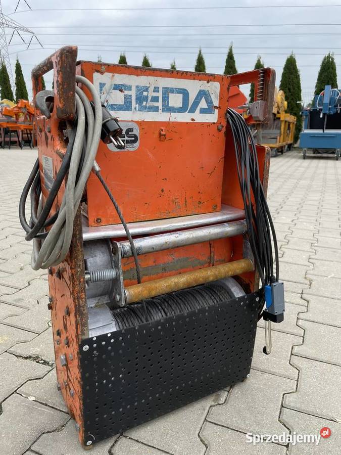 Winda dekarska Geda Standard 12m 85 drabina Ślesin sprzedam