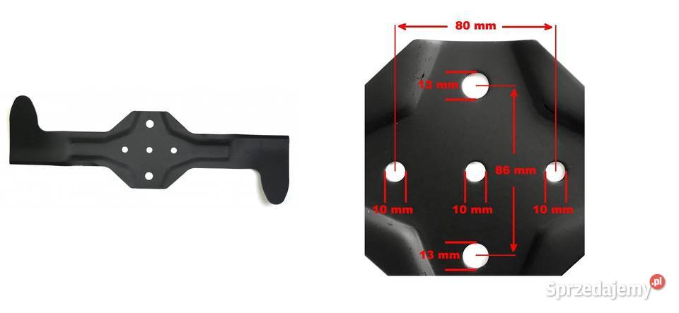 NÓŻ TRAKTOR HUSQVARNA CRAFTSMAN KOSZ 46 PRAWY Ostrołęka