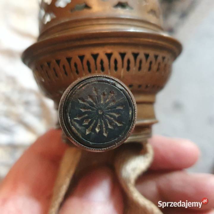 Sprawnastara lampa naftowa z XIX wieku Wrocław