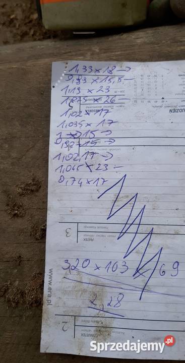 Brusy dębowe suche Leżajsk sprzedam