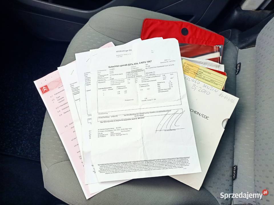 Citroen Berlino 16 Benzyna Klimatyzacja Blaszak Samochody dostawcze Nysa