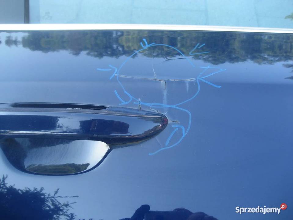 vw passat b6 0510r drzwi przód prawe kod LA5E wielkopolskie Rakoniewice