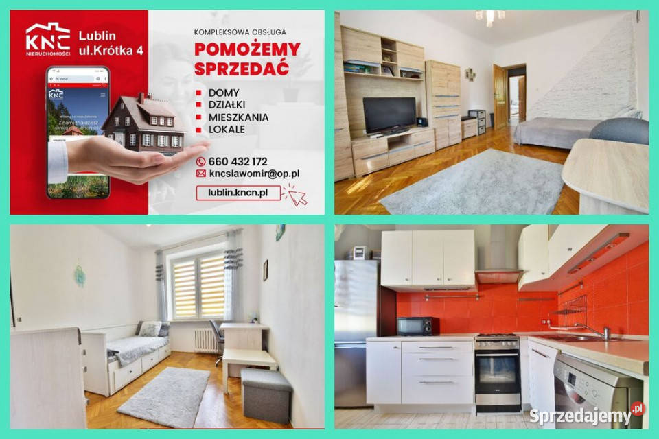 Zadbane przestronne mieszkanie 2 pokojowe sprzedam