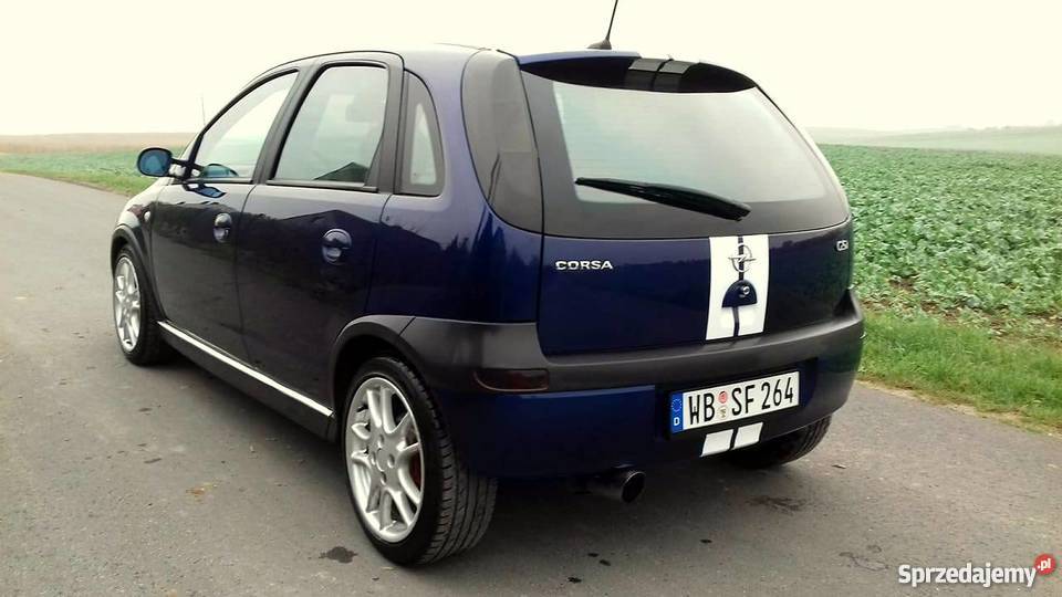 Opel Corsa C GSi Sport Jedyna w Polsce Zamiana benzyna Gniezno