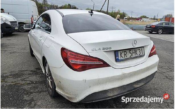 Syndyk sprzeda MercedesBenz CLA 200 MR16 E6 Kraków sprzedam