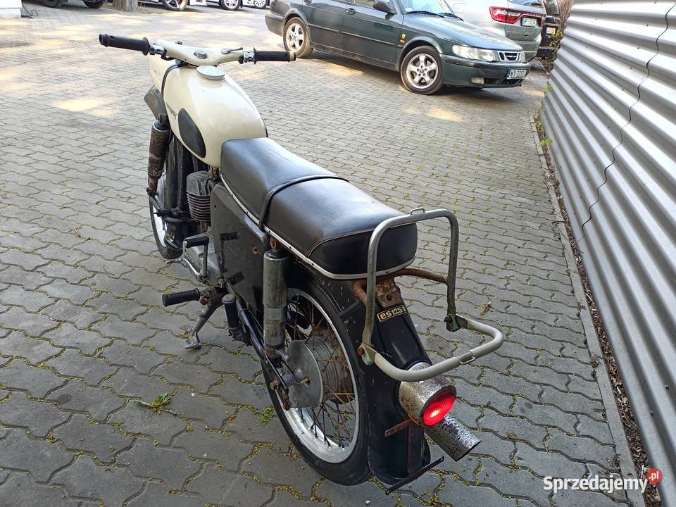 MZ ES1251 Trophy Zabytek nie jawa motorynka Warszawa