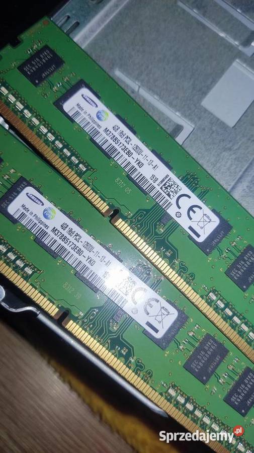 Ram DDR3 8GB 2x4gb 1600mhz Samsung dolnośląskie