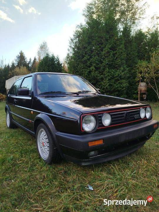 Golf 2 GTI w Originalnym i stanie 120000km Samochody osobowe Olsztyn