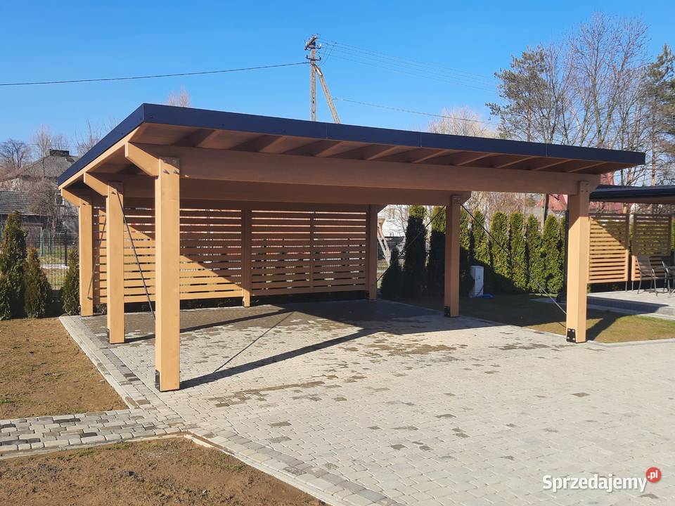 Wiata garażowa Florencja 7M małopolskie Łącko