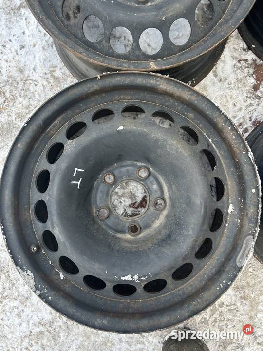Felgi stalowe r16 vw audi skoda 5x112 Samochodowe dolnośląskie Świebodzice