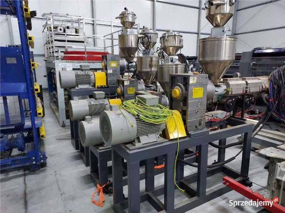 Maszyna do produkcji folii termokurczliwej Produkcja Brześć Kujawski