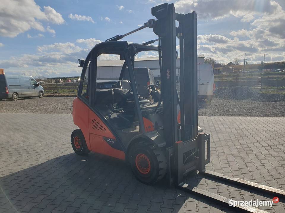 Wózek widłowy Linde H30T02 2015r LPG 3 tony H25 małopolskie