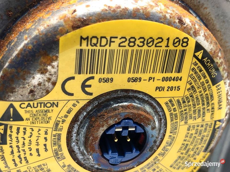 PODUSZKA POWIETRZNA PASAŻERA RENAULT TRAFIC III Poduszki powietrzne