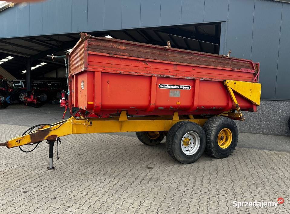 Przyczepa wywrotka skorupowa tandem Schuitemaker nieuszkodzony Myszyniec