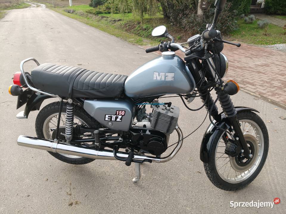 Motocykl MZ ETZ 150 1988r nieuszkodzony Nowe Skalmierzyce