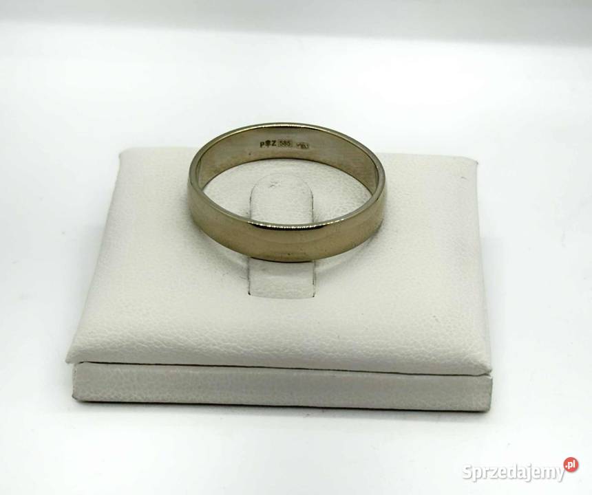 Złota obrączka pr585 508g R28 Elbląg sprzedam