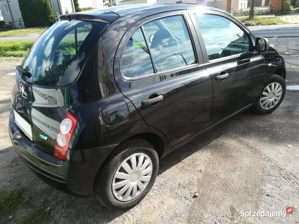 NISSAN MICRA 12i 2009r 5 drzwi 146tkm wk cz abs