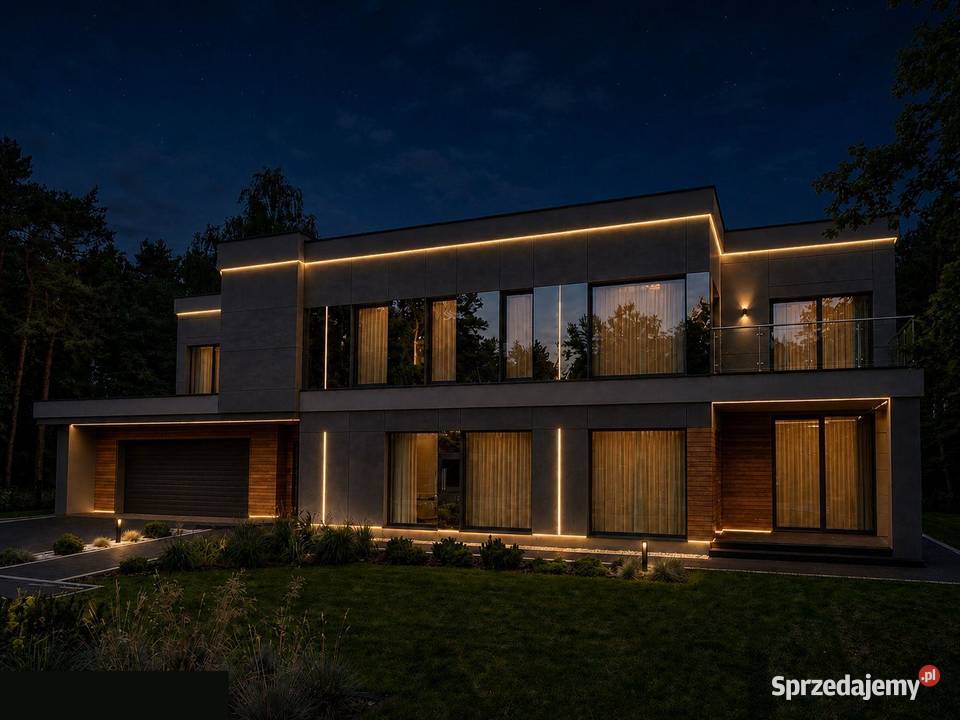 Nowoczesna Rezydencja 470m2 duża działka 3600m2 3600m2 Marynin