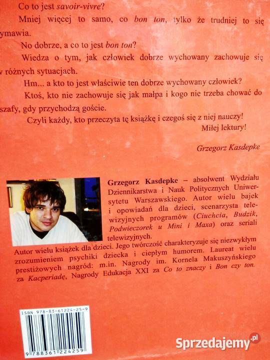 Kasdepke Bon to czy ton książki outlet dziecięce Warszawa