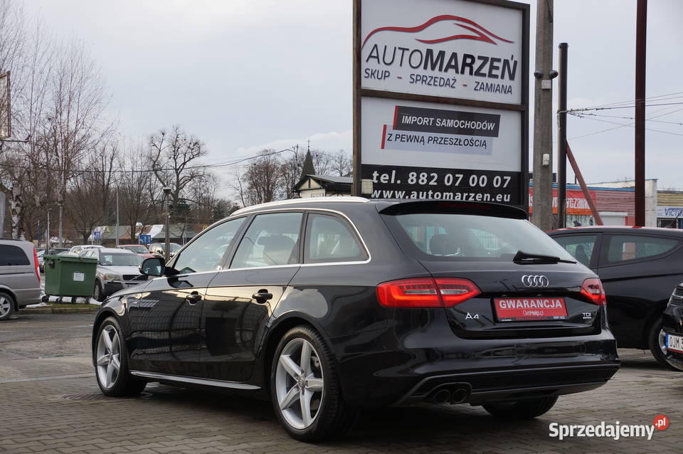 Audi A4 20 TDI CR 190 4x4 Lift SLine Biksenon sprowadzony Nowy Sącz sprzedam