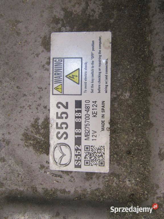KOMPUTER STEROWNIK SILNIKA MAZDA 2 DJ S55218881