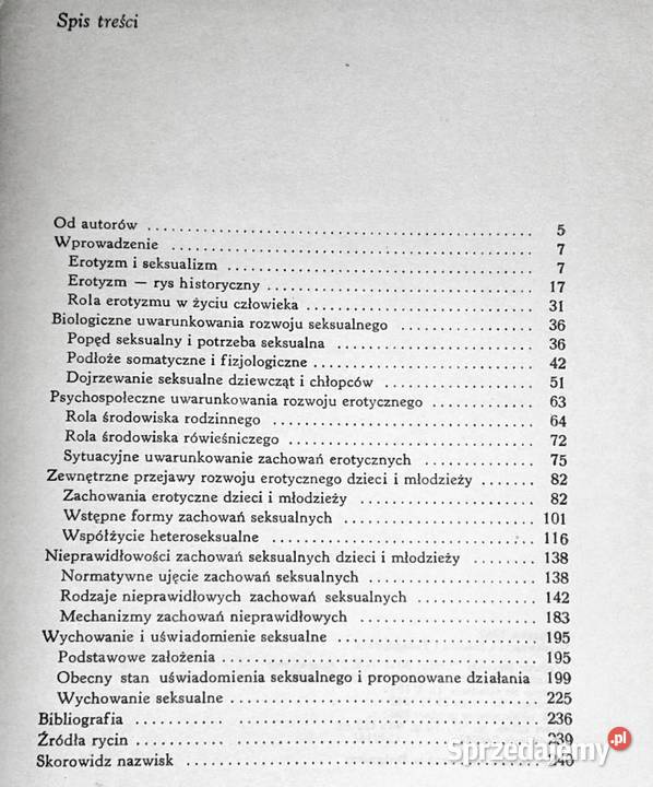 Rozwój erotyczny Irena Obuchowska Andrzej Chełm