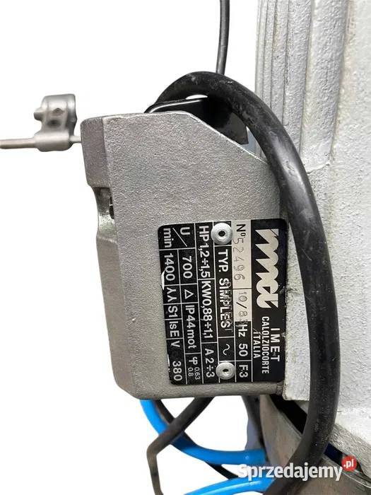 Piła wolnoobrotowa IMET 380V 250mm Łódź