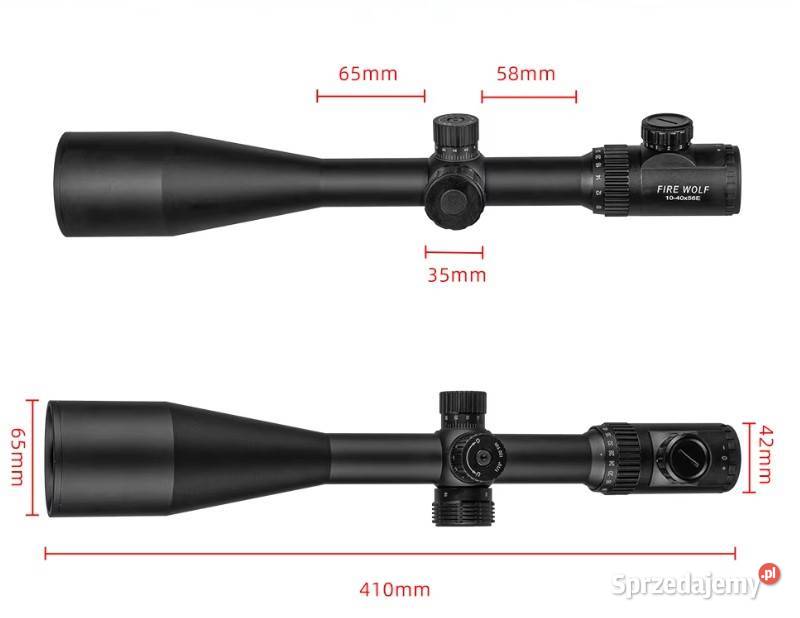 luneta celownicza FIRE WOLF 1040X56 używana Izabelin C