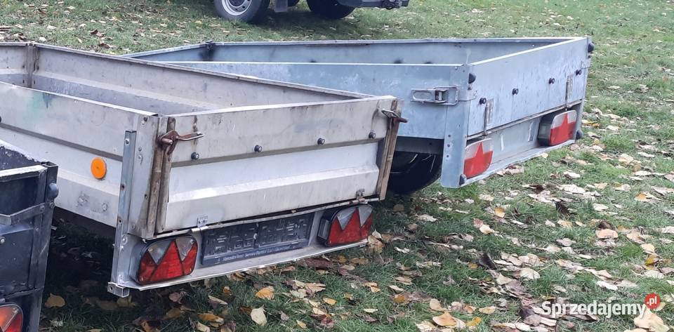 Przyczepka samochodowa Do samochodów osobowych Czerwona Woda