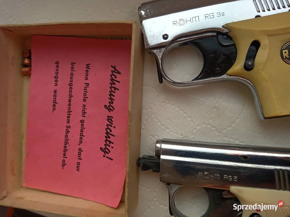 Pistolet hukowy 6mm Czaplinek