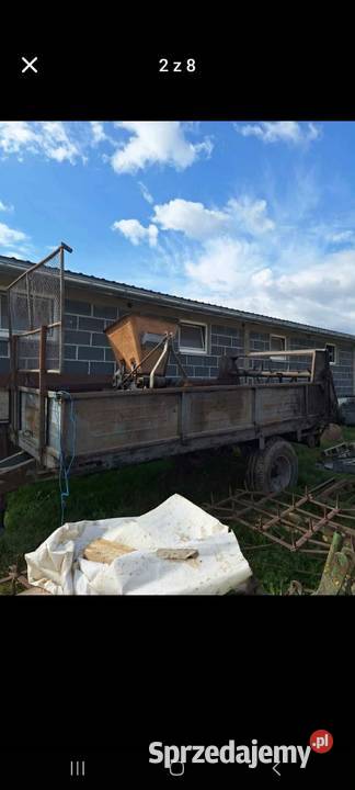 Rozrzutnik obornika Cieplinki sprzedam