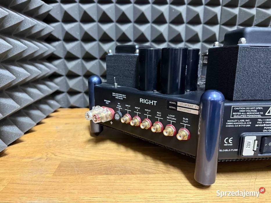 Wzmacniacz lampowy Manley Stingray II komplet Bielsko-Biała sprzedam