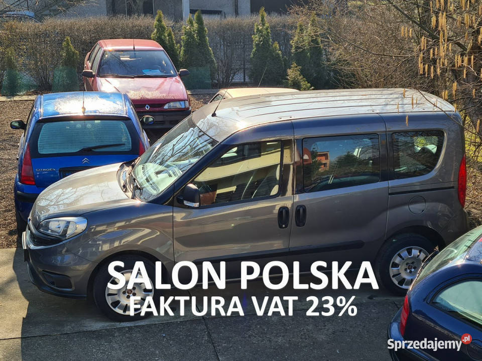 Fiat Doblo 16 105 Krajowy74kmBezwypadkowy Stan B klimatyzacja Skawina