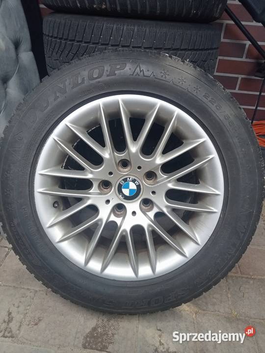 Koła BMW 16 alufelgizima kompletopony Dunlop Samochodowe mazowieckie Płock sprzedam