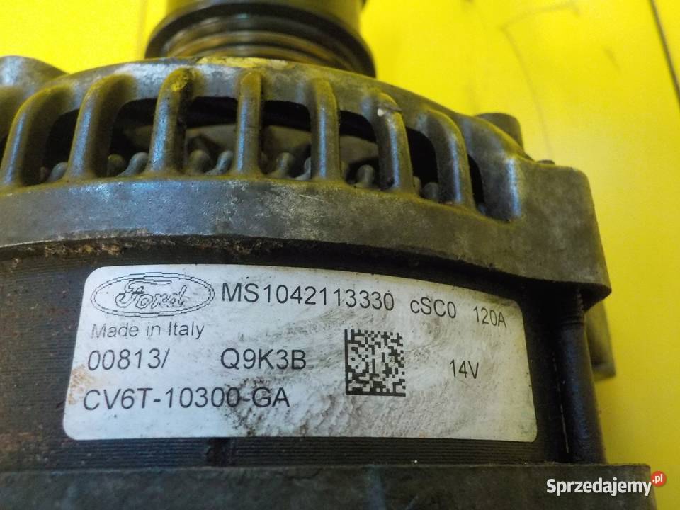 FORD FOCUS MK3 10 ECOBOOST 15r 125 alternator Układ elektryczny silnika Suków