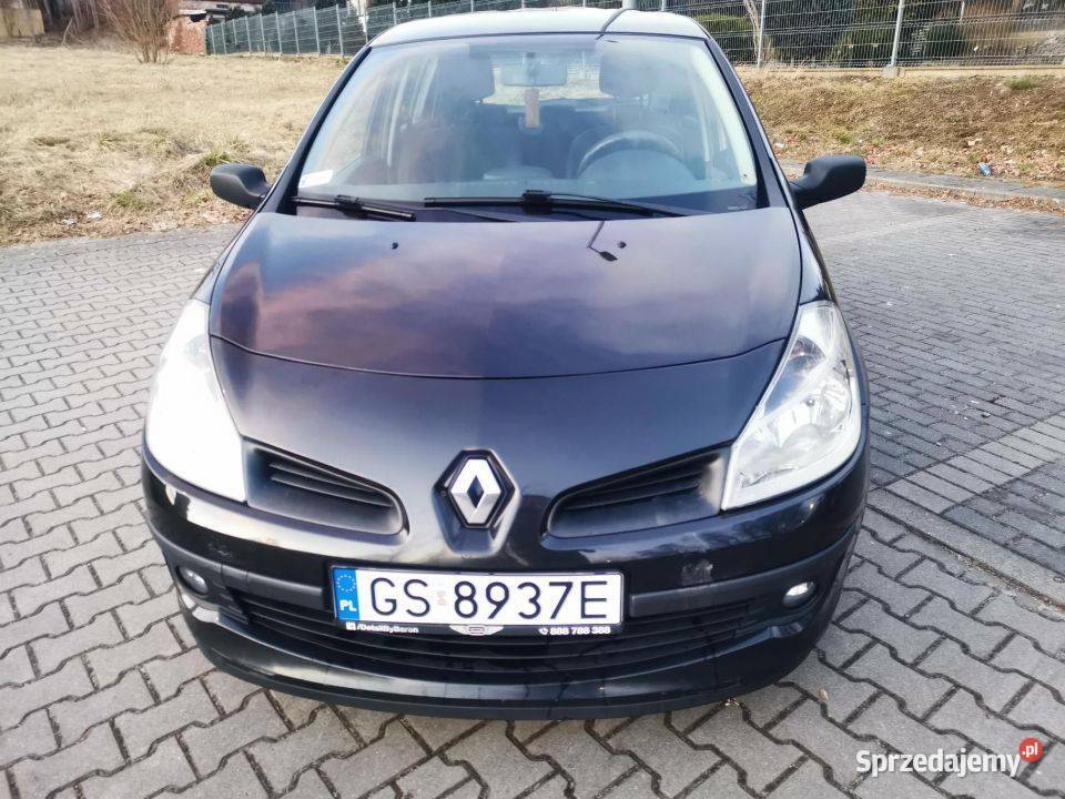 Renault Clio 3 15dci SprzedamZamienię czarny Słupsk sprzedam