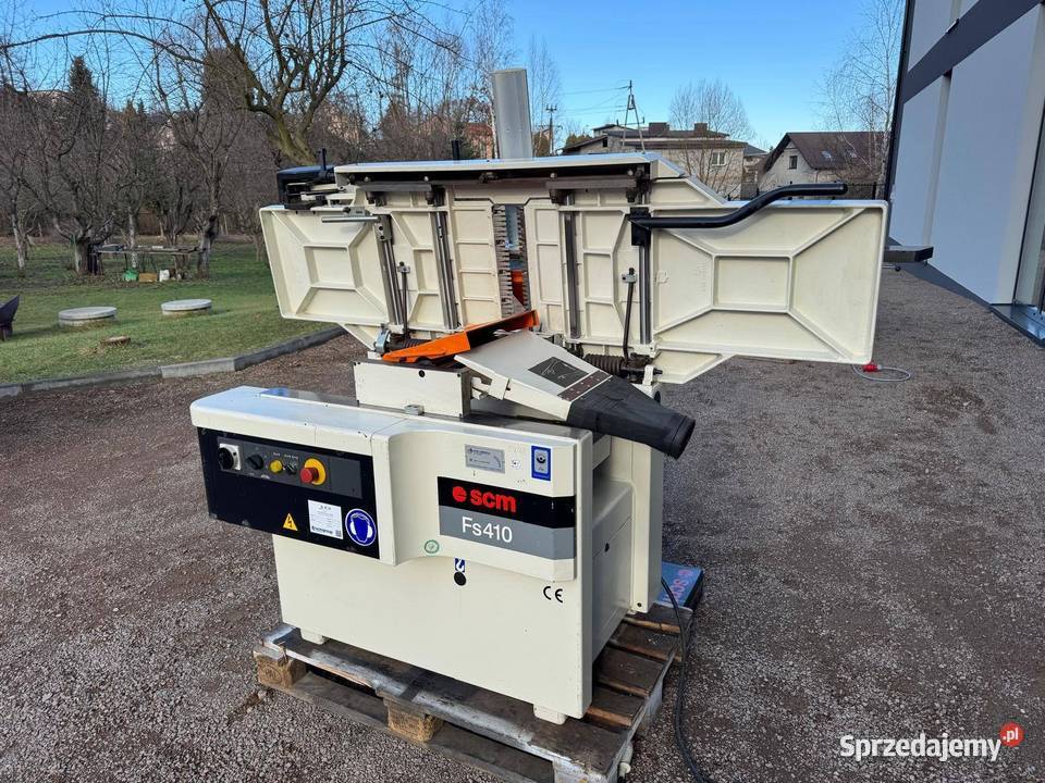 Wyrówniarko grubościówka SCM FS 410 strugarka