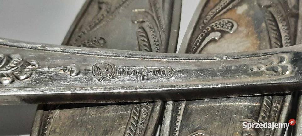 sztućce widelczyki do ciasta plater nie