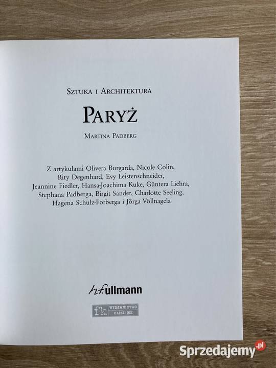 Paryż Sztuka i architektura Kraków