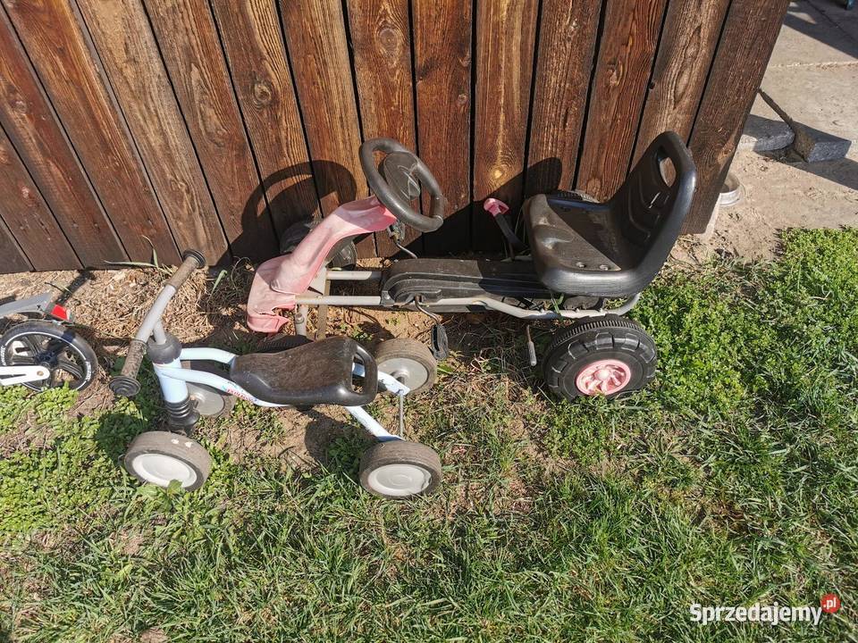 Rowerek 12 hulajnoga gokart Nowa Wieś