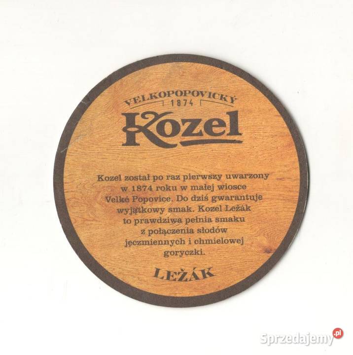 Kozel podstawka do piwa 11 śląskie Gliwice