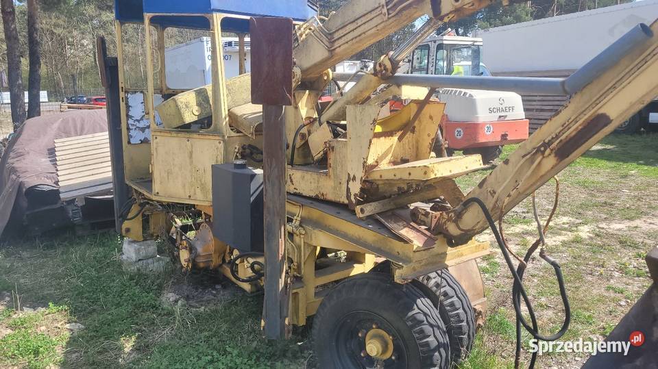 Czesci zwolnica reduktor silowniki Koparka Tomaszów Lubelski