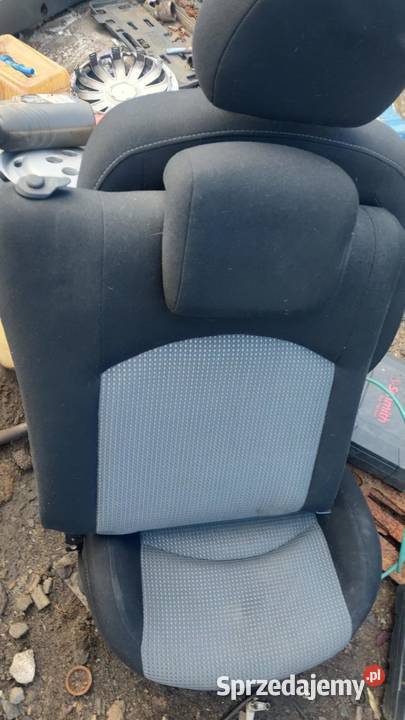 Fotele kanapa tył komplet Peugeot 206 lift 5D HB Książ Wielkopolski