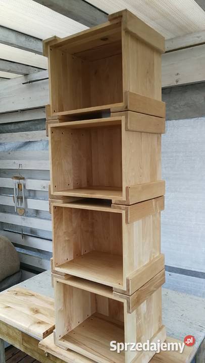 Skrzynka na drewno skrzynka na winyle donica Radków