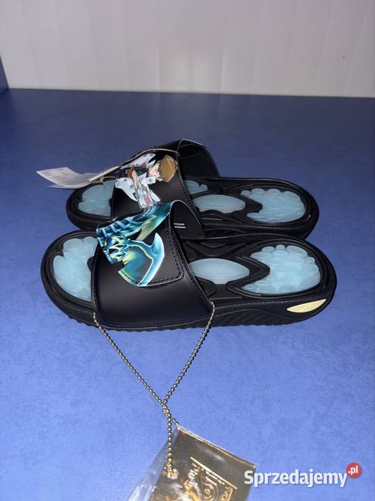 Adidas klapki YuGiOh niebieski Warszawa