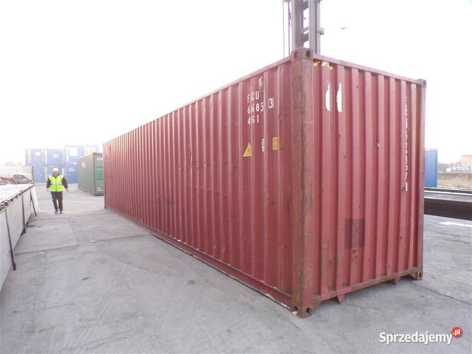 Kontener morski magazyn garaż blaszak 40HC Chotyłów