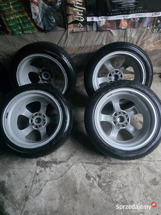 Alufelgi 17opony 2023 2055017 et30 5x112 VW audi lubelskie Wola Uhruska
