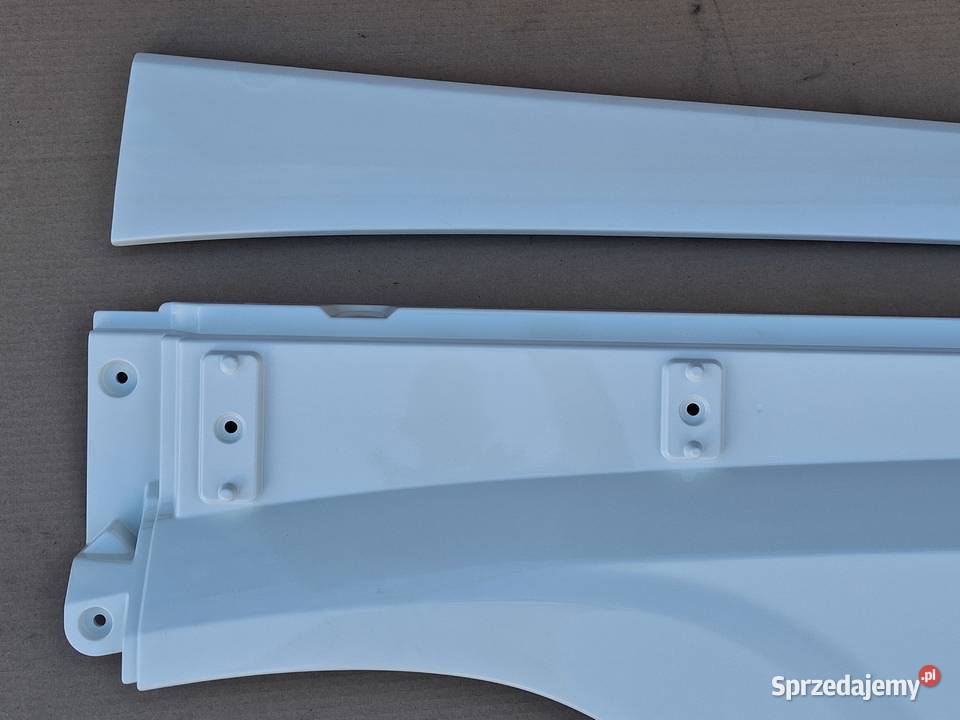 DAF XF 106 PRZEDŁUŻENIE STOPNICY LEWE LISTWA Bieleń